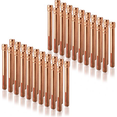 STAHLWERK Set di 40 bussole di serraggio 3,2 mm WP SR Binzel 17 18 26