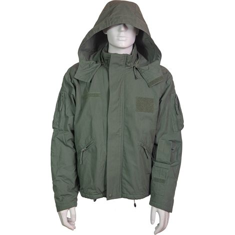 Neue 633/MON Militär-Winterjacke für Panzersoldaten, Größe S/XL (1/5)