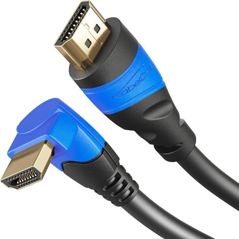 Câble HDMI 8K/4K coudé à 90° – 0,5m (1/5)