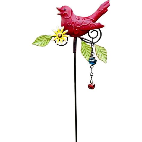 Gartenschild dekorative Vogelform Metallvögel Hofkunstschild
