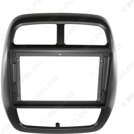 Compatible avec Renault KWID 2017, cadre de modification, panneau, écran large Android, navigation, cadre de haut-parleur, cadre polyvalent 9 pouces