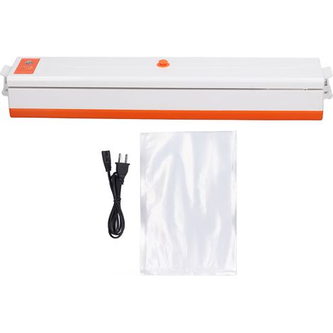 Machine sous vide alimentaire 100W automatique compacte avec sacs de conservation, 110V US (1/5)