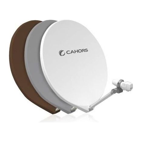 Parabole Fibre Cahors SMC IX 65 cm Blanche Monture Inox