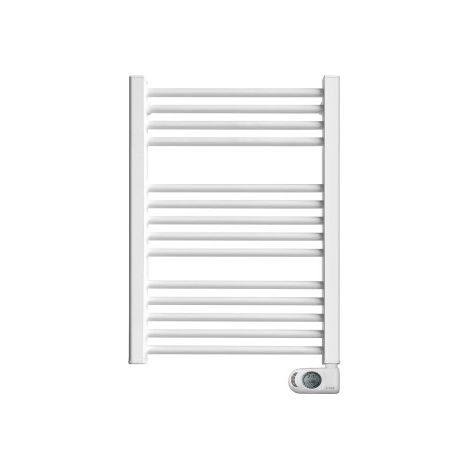 Sèche-serviettes électrique à inertie sèche HJM, 500 W, Noor, Blanc (1/5)