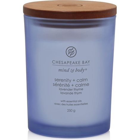 Bougie parfumée Senteur sérénité + calme - Bougie d'aromathérapie - Durée de combustion : jusqu'à 57 heures - Collection Mind (1/5)