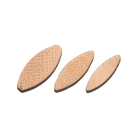 Lamello – Lamelles d'assemblage en hêtre pour bois – Boîte de 1000 lamelles – Dimensions 53x19x4mm – Résistance élevée à la rupture