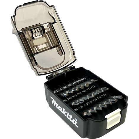 Makita Bit-Set B-68323 21-teiliges Bitsortiment mit batterieförmigen Gehäuse (1/5)