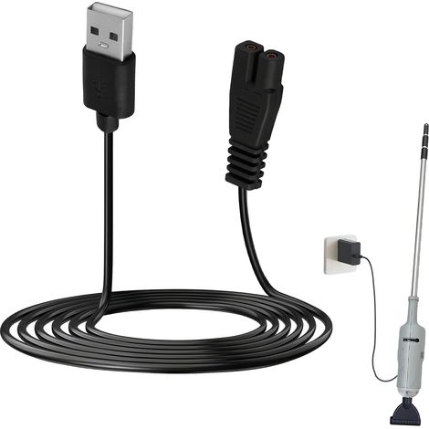 5V USB Charger Cable for ZR100 28620 28620E 28620NP 12269 CL1704 2 m Charger Cable for Underwater Replacement Cable for Portable Pool Vacuum Cleaner (1/5)
