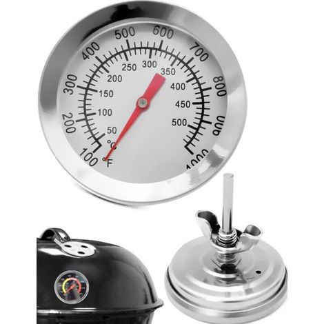 Analog Kitchen Thermometer - Temperature Resistant - For Grill, BBQ, Pots, Pans, Smoker - 10°C to 500°C MUMU (1/4)