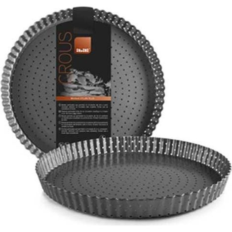 Ibili Tarteform Perforiert Silber 30 cm
