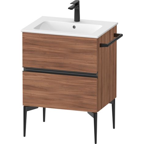 Duravit Sivida Waschtischunterbau, 2 Schubkästen, Griffleiste (1/4)
