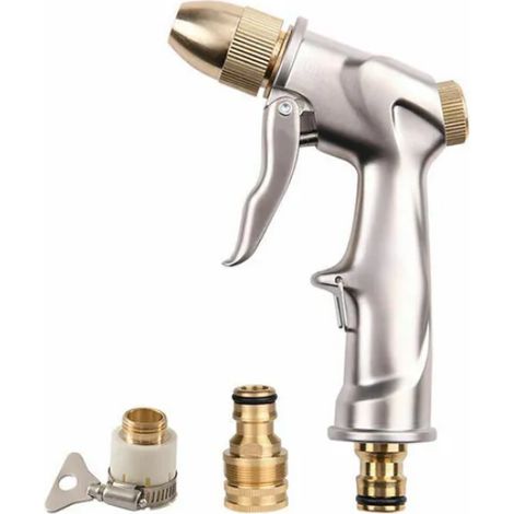 Pistolet Arrosage Jardin Laiton Haute Pression Alliage Zinc (1/5)