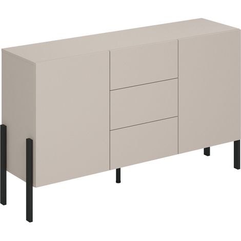 Cómoda Etsore 104, Cachemira, Con cajones y puertas, Número de cajones: 0, 90x154x40cm (1/5)