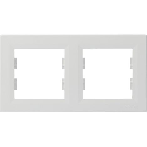 Schalterplatte Schneider Electric Asfora IP20 ABS 15.4x8.3 cm