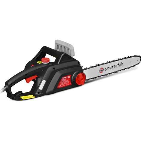 Tronçonneuse électrique 2000W - Guide 40cm - 12,1 m/s - Elem garden