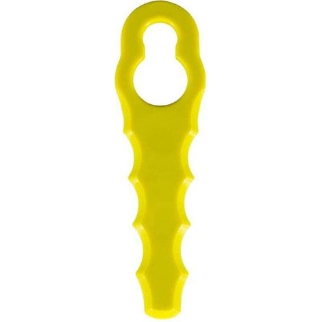 Lot de 50 Lames de Rechange compatible pour Ryobi Coupe Bordure, Têtes Double Lames Dentelées RAC155 RAC157 RAC158 (1/4)