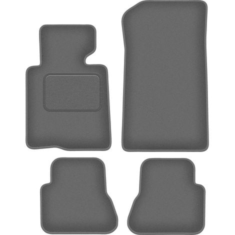 Alfombrillas de velour grafito para BMW 3 E46 Cabrio (2000-2007) (1/5)