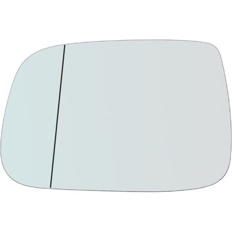 Vetro specchio retrovisore asferico lato guida per isuzu d-max 2002-2008 (1/4)