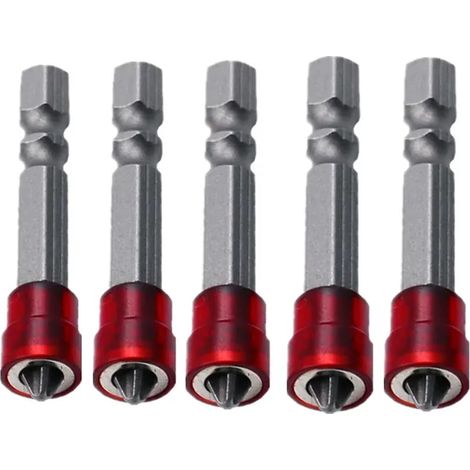 Magnetischer Schraubendreher mit 1/4-Zoll-Sechskantkopf, elektrisches Schraubendreher-Set (5-teilig)
