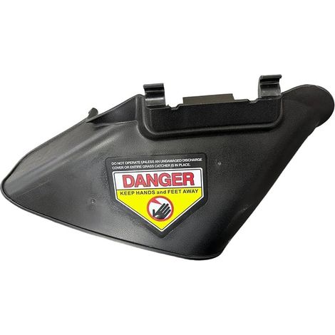 731-04177 Goulotte de décharge latérale pour Craftsman pour tondeuses Troy-bilt – Pièce de rechange pour goulotte de pont en ABS pour modèles TB330 SC500 28 x 18 cm Noir (1/5)