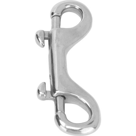 Mousqueton Double Extrémité en Acier Inox 316 pour Câble Marine 100mm (1/5)