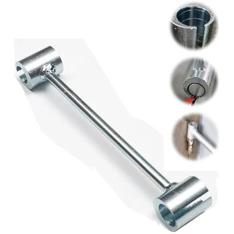 Outil de réglage de charnière de porte 1 pièce, clé réglable pour écart de charnière, outil de réparation de charnière de porte (8-19 mm) (1/5)