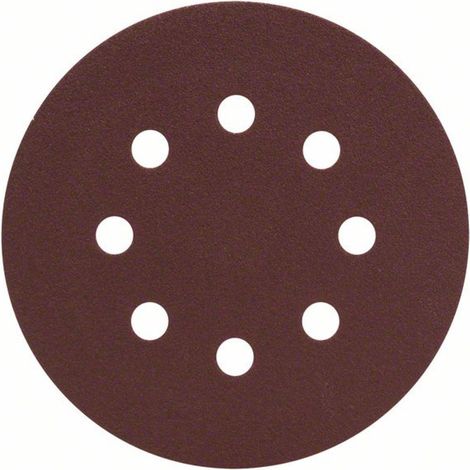 Bosch Accessories 2607019494 Exzenterschleifpapier mit Klett, gelocht Körnung (num) 120 (Ø) 125 mm