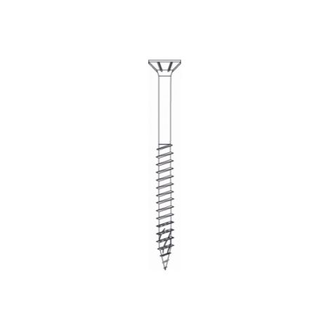 Viti per legno SENCO AR+ - Testa svasata - Galva - Bussola T20 - 4,0x16 mm - 31018040016