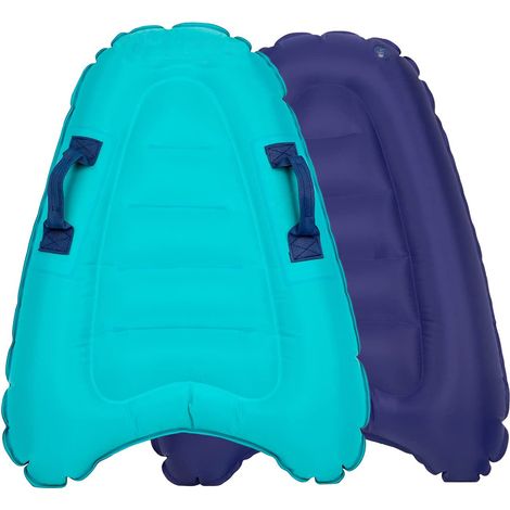 Planche de bodyboard gonflable adaptée aux enfants et idéale pour les sorties à la plage, planche de natation gonflable adaptée aux adultes avec poignée, planche de glisse, radeau, tapis flottant, pou (1/5)