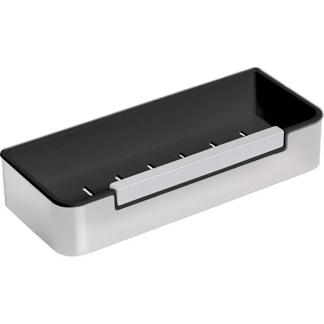 MANILLONS TORRENT 02826002 MARINA Repisa Rectangular Con Limpiamamparas Cromo - ref: 02826002 (1/2)