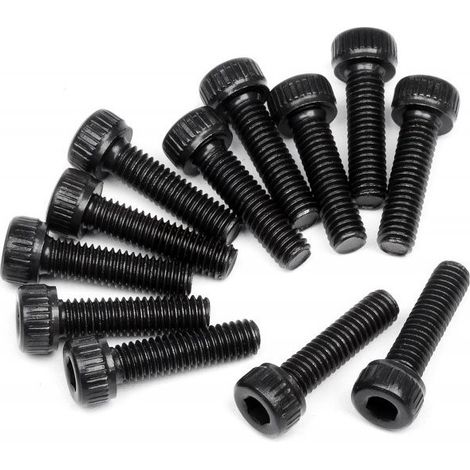 CAP HEAD SCREW M2 6 X 10MM (12PCS)