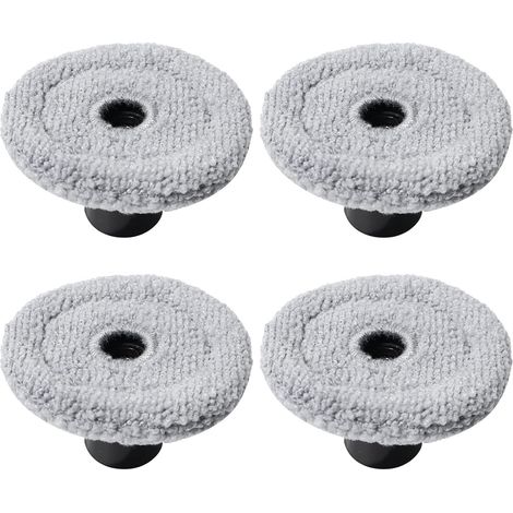 Cleaning Cloth for Roborock Saros 10 Robot Vacuum Cleaner Spare Part,4 Edge Cleaning Cloth Accessories (1/5)