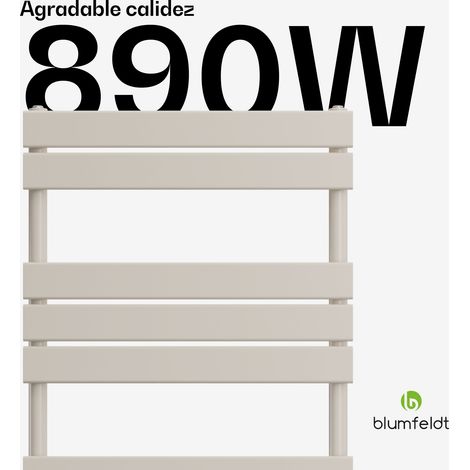 Blumfeldt Radiador Fairmont  60 x 180 cm  Montaje en pared  Diseño moderno  Funcionamiento con agua caliente (1/5)