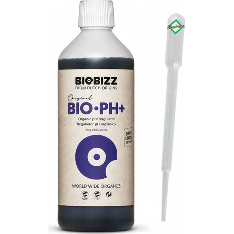BioBizz pH Plus 500 ml pH Erhöher Nährlösung Wasserpflege Pflanzen (1/5)