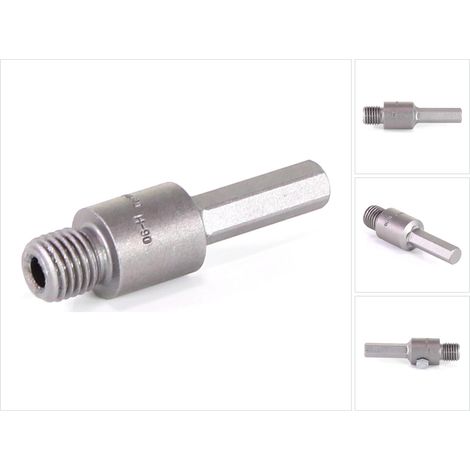 2608550078 - Adattatore per corone M 16 con codolo esagonale 11 mm, 80 mm (1/5)