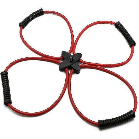 Kit de bandes de résistance Pilates compatible pour un entraînement complet du corps à domicile - Aide à cibler et à tonifier les muscles. WHBYV (1/4)