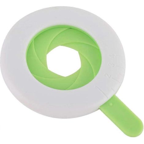 Mesureur de pâtes spaghetti 1 pièce, outil de mesure, accessoire de contrôle des portions de pâtes avec 4 tailles différentes.