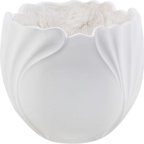 Blumenkübel ARPONE 44 cm Cremeweiß (1/5)