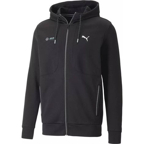 Felpa con cappuccio da uomo Puma MAPF1 nera 53846001 Taglia S (1/5)