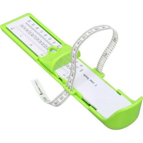 Jauge De Mesure De Pied - 20 Cm - Pour Bébé Et Enfant - Outil De Mesure De Taille De Chaussure - 1 Pièce (1/4)