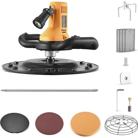 Wall Smoothing Machine with Cement Trowel and Four Electric Floor Blades Wall Sander (1/5)