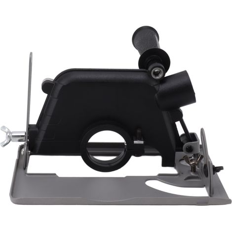 Support meuleuse 100mm socle fixation multifonction établi réglable accessoires métal plastique 620g avec poignée règle sac (1/5)