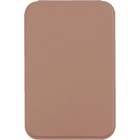 Espejo de bolsillo plegable, diseño compacto de PU, ideal para viajes y bolsos, para maquillaje y afeitado. (1/5)