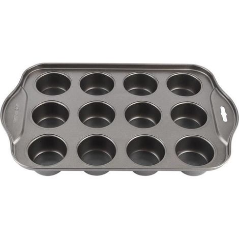 Käsekuchenform aus Kohlenstoffstahl für antihaftbeschichtetes Backen, 12 runde Gitter (1/4)