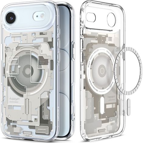 Hülle für iPhone 17 Air MagSafe Ultra Hybrid Zero One - Titan (1/5)