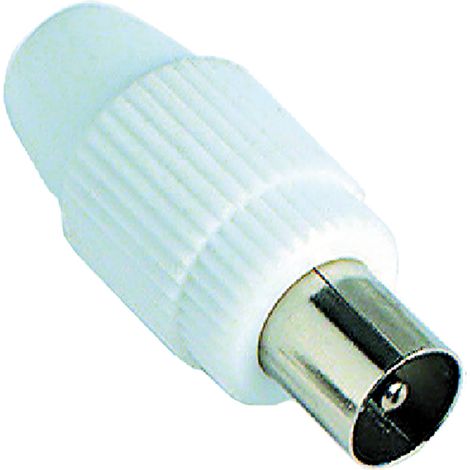 Spina Tv Coassiale Diritta 10 Pezzi Ø 9,5 mm