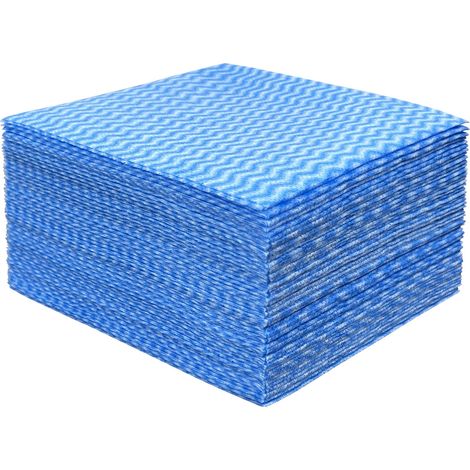 blaues Tuch, Vliesstoff, Einwegtuch, Vliesstoff, Einweg-Mikrofasertuch…