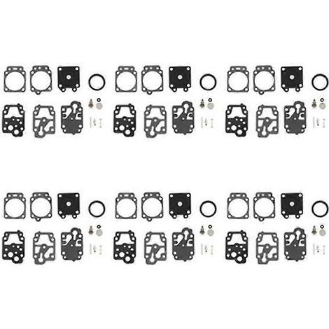 6sets Carburetor Repair Rebuild Gasket Needle Kit pour Walbro K20-wyj Homelite Trimmer (1/5)