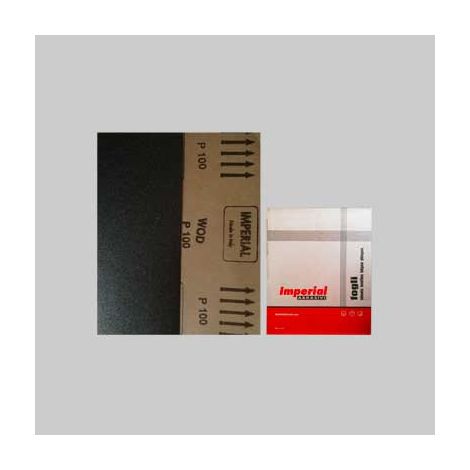 CARTA ABRASIVA IMPERMEABILE A FOGLI WOD IMPERIAL - GRANA 1200 MM 230X280 - 100 pezzi