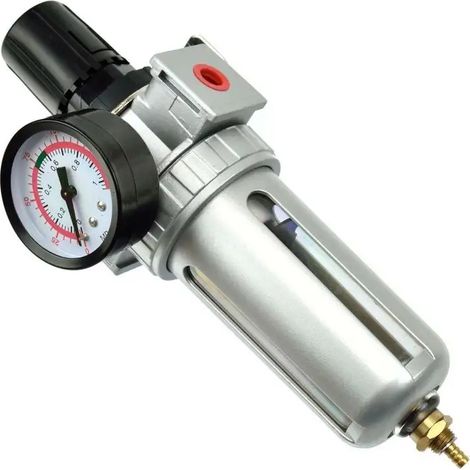 Réducteur d'air avec filtre et lubrification 3/8" 1 pièce (30) (1/3)